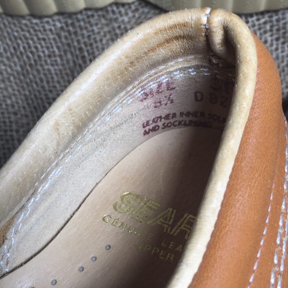 Vintage Sears Leather Lace Up Shoe Men’s Lug shoe main image 4